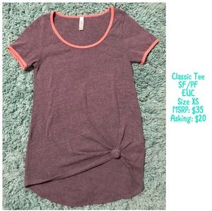 Classic tee size XS